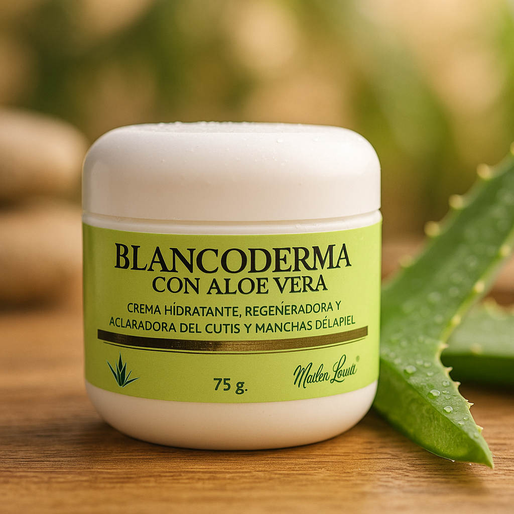 Crema blanqueadora Blancoderma aloe vera